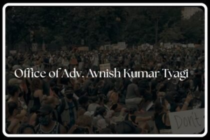 Legal Internship & Junior Advocate Opportunity at Adv. Avnish Tyagi’s Office